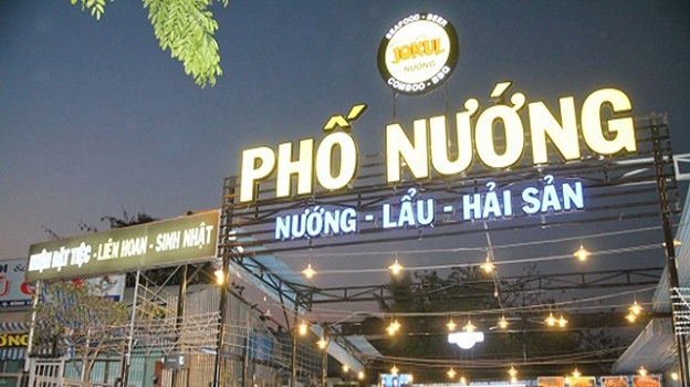 Bảng hiệu quảng cáo đẹp cho nhà hàng hải sản
