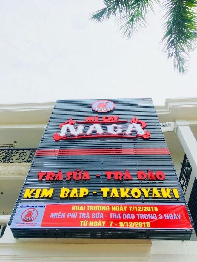 Bảng hiệu lam nhôm