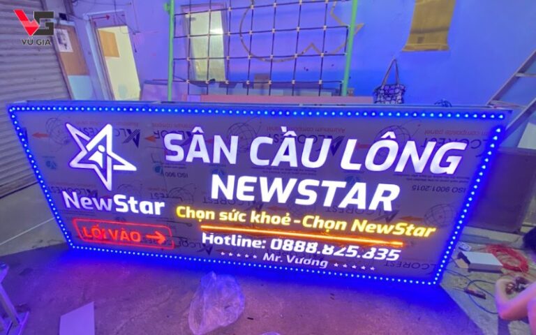 Quy trình làm bảng hiệu quảng cáo dễ hiểu