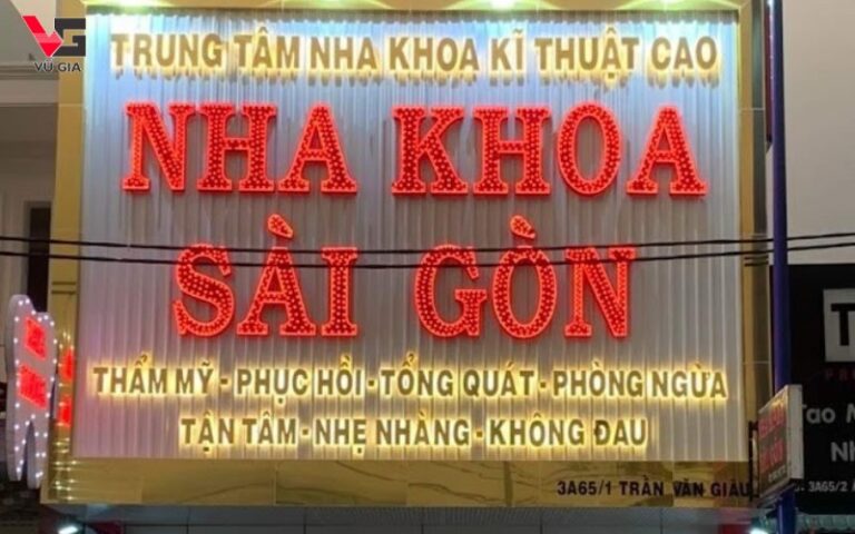 Chọn công ty làm bảng hiệu uy tín để đảm bảo tuổi thọ của biển hiệu