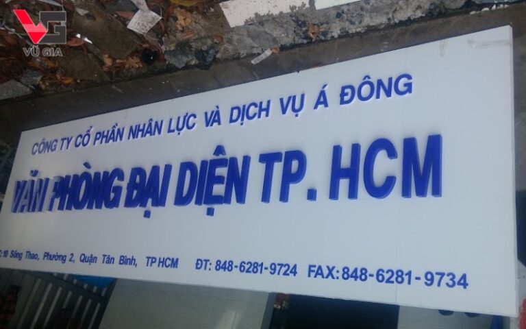 Chọn cty làm bảng hiệu uy tín để đảm bảo tuổi thọ của biển hiệu
