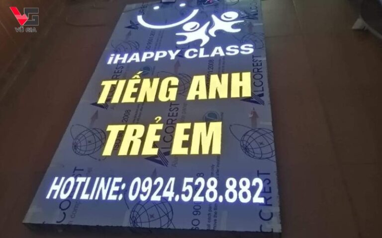 Cty làm bảng hiệu hộp đèn chất lượng sẽ đem đến chất lượng ánh sáng ổn định cho biển quảng cáo